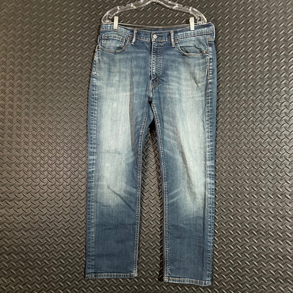 Levi's 541 Blue Straight Leg Denim Jeans Men's Size 36X30